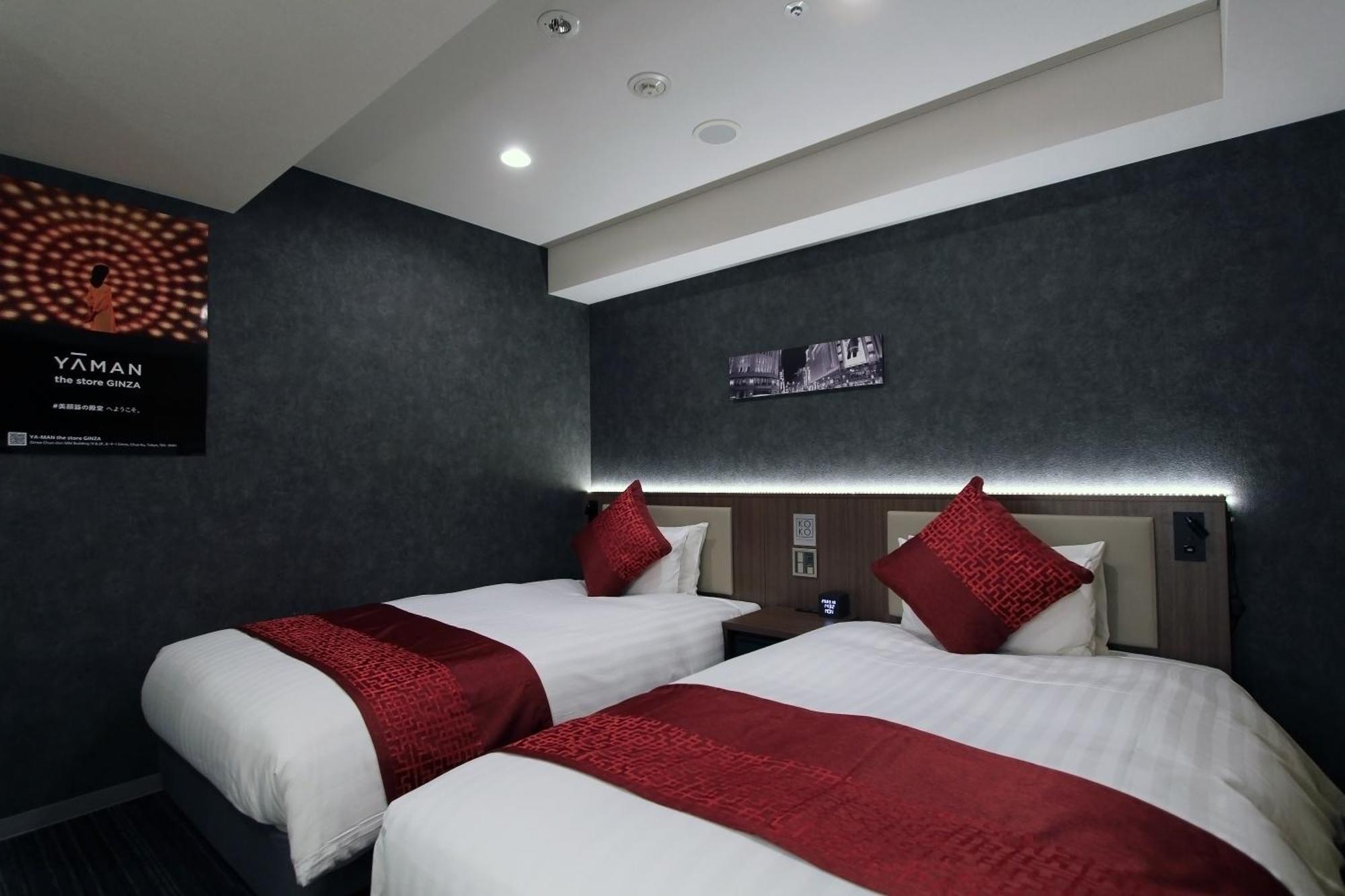 Koko Hotel Ginza-1Chome Tokio Buitenkant foto
